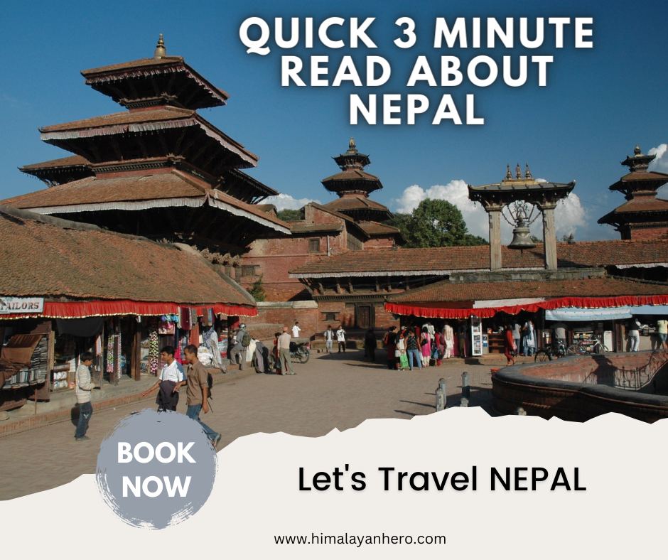 Quick 3 minutes read about Nepal for 2023